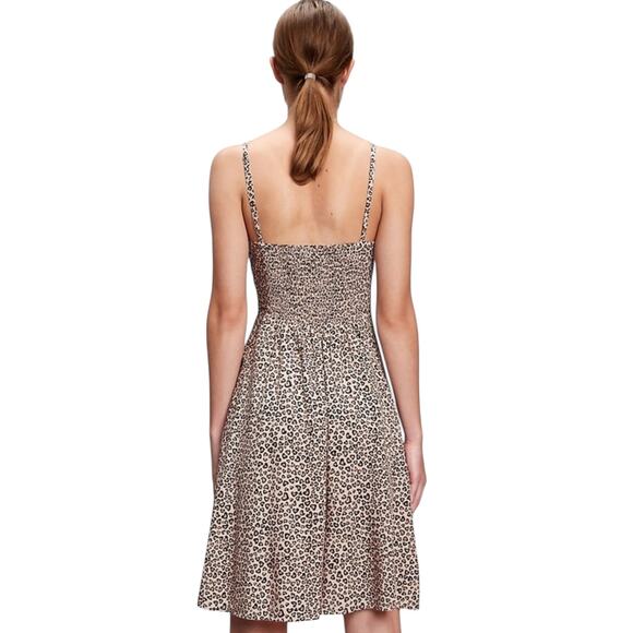 GAP Fit & Flare Dress Hearts Smocked Cottage Lined - Picture 13 of 15